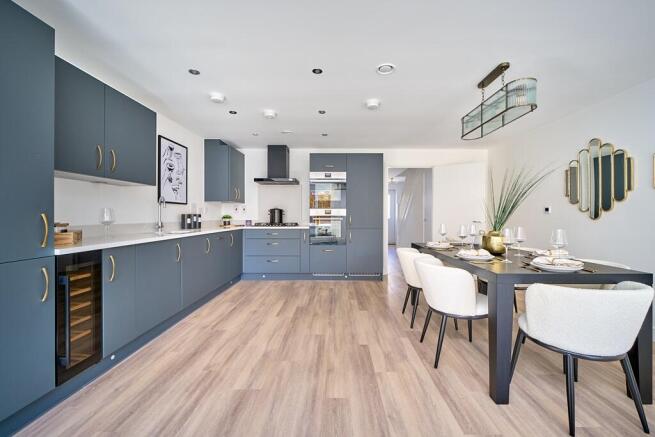 Beautiful family kitchen