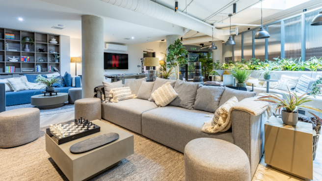 The lounge