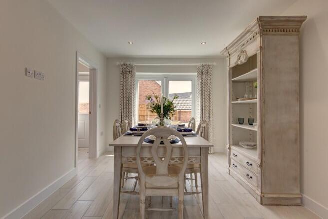 Example dining area