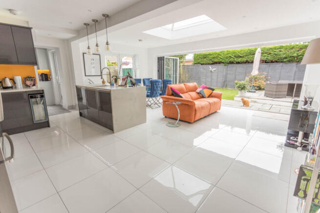 Stunning Kitchen/diner/family Room
