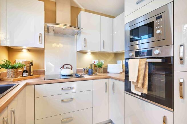 Show home kitchen