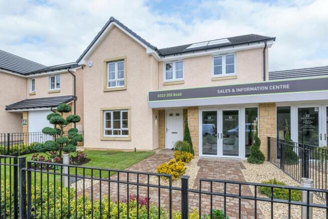 External of 4 bedroom Crombie house type at Bangour Village