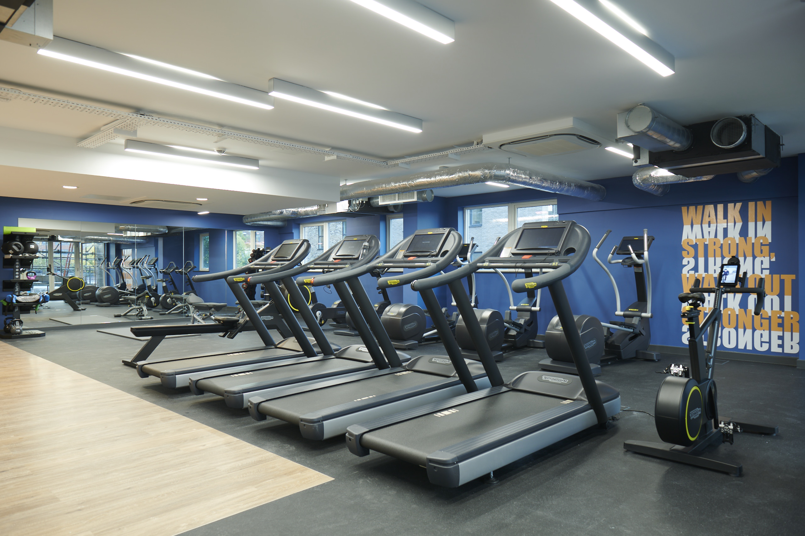 Fully equipped gym 