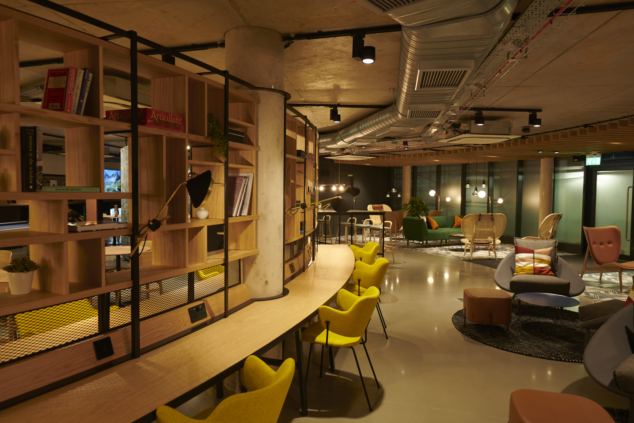 Co-working spaces