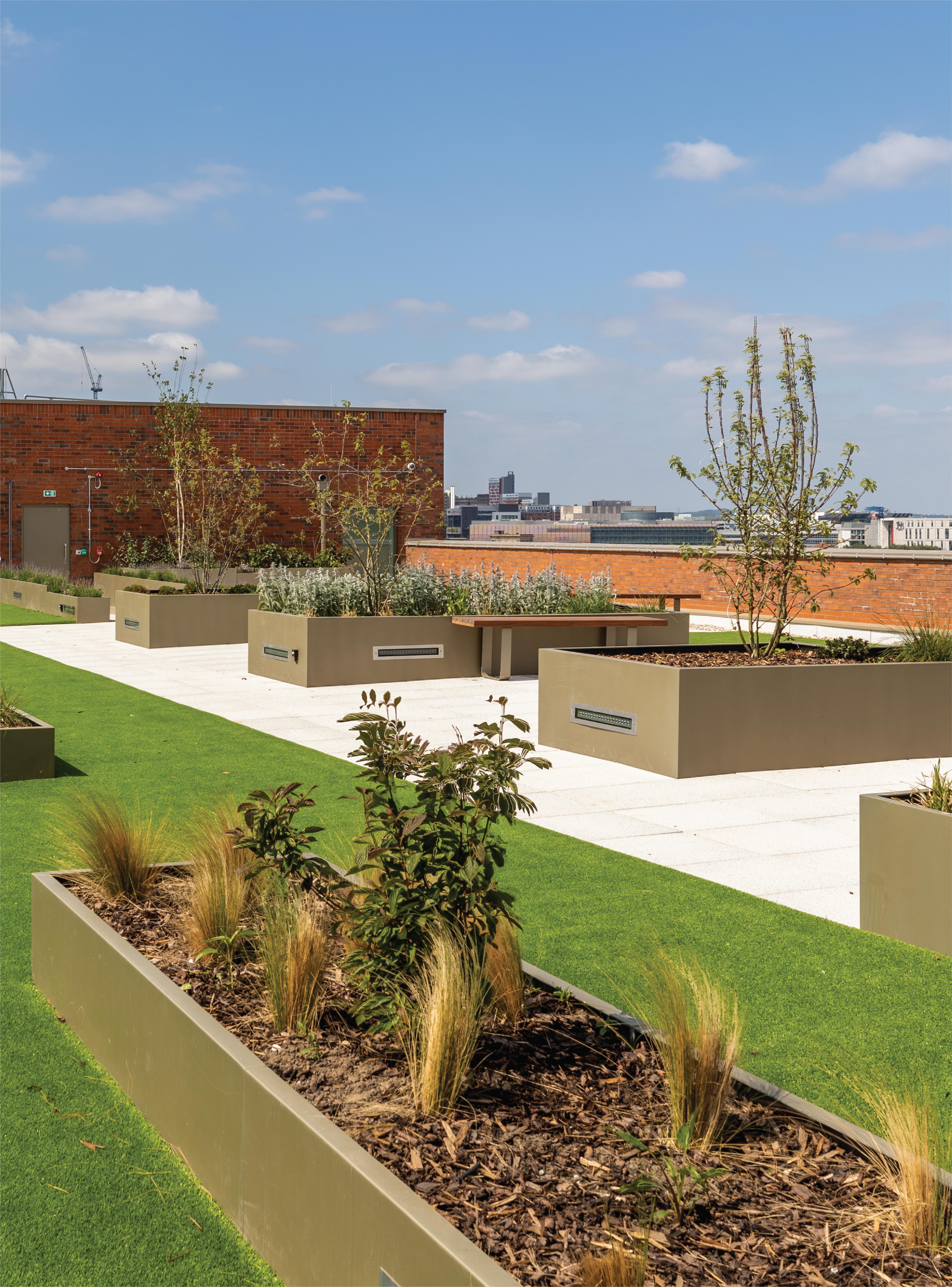 3 Rooftop Terraces
