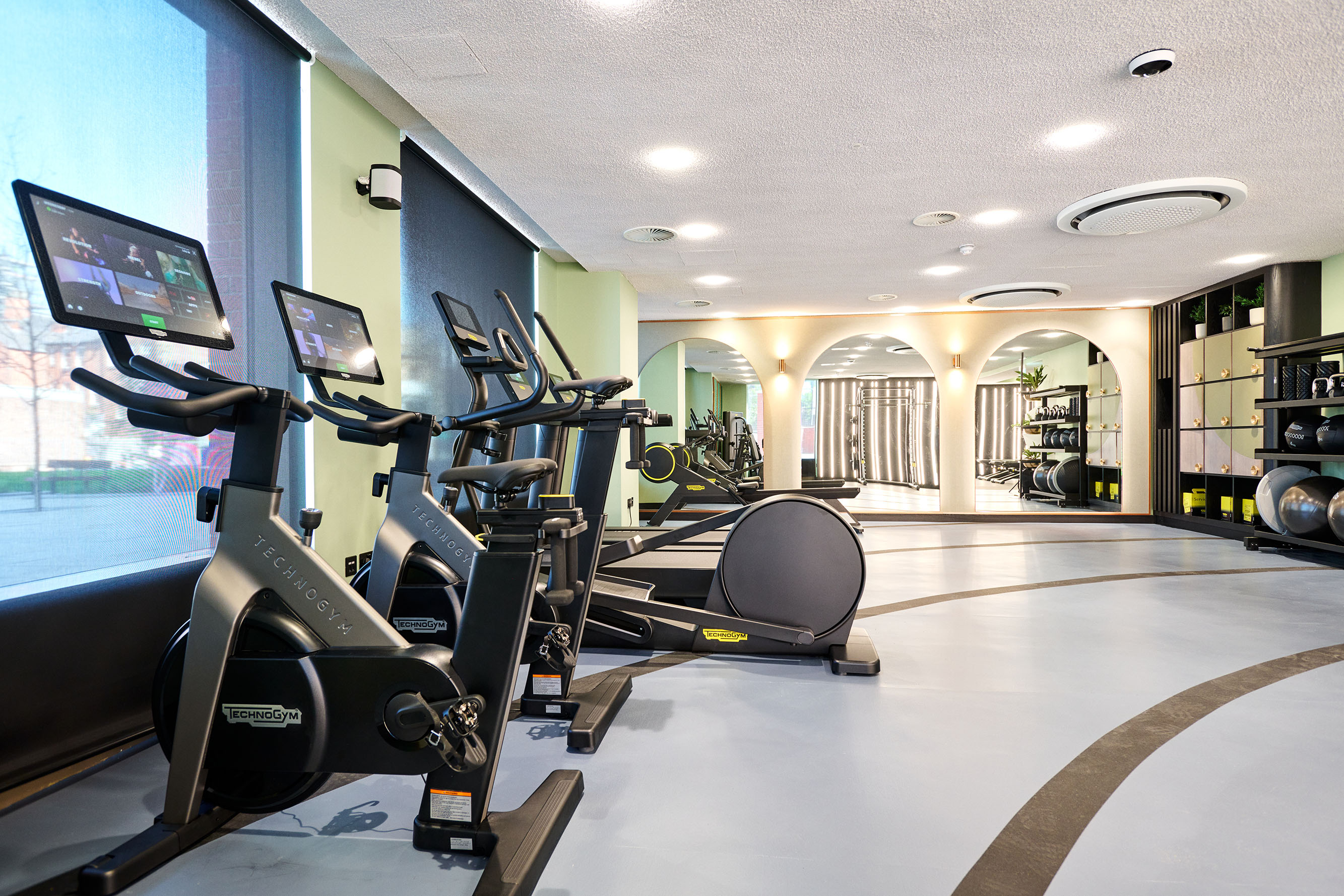 Fully equipped gym