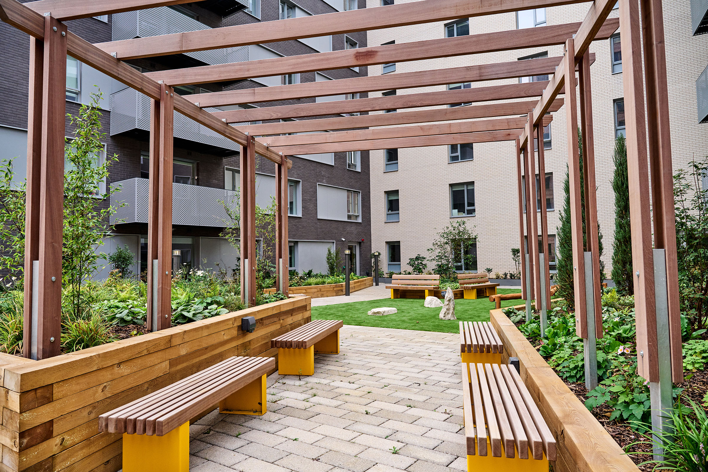 Outdoor terraces