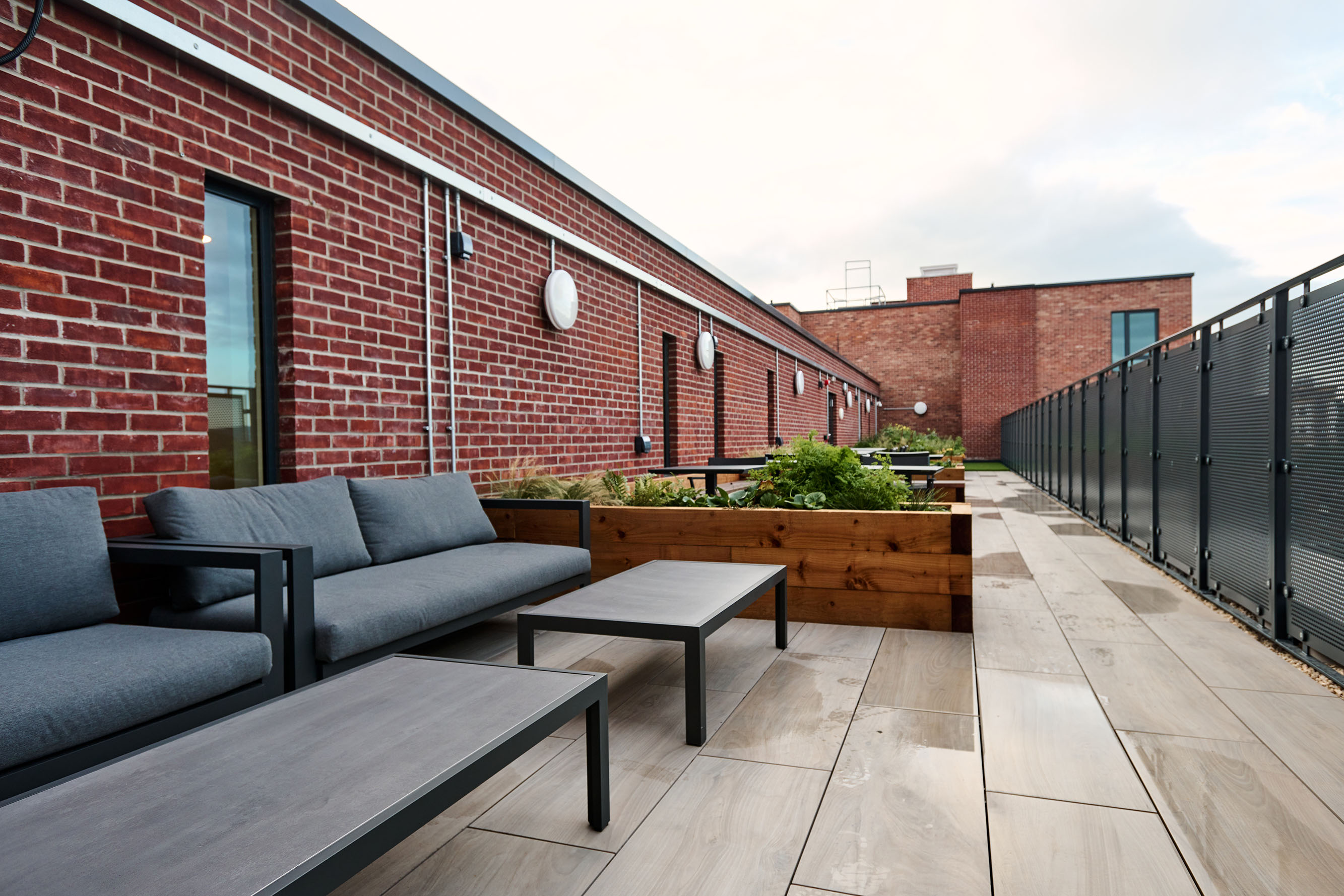 Roof terrace 