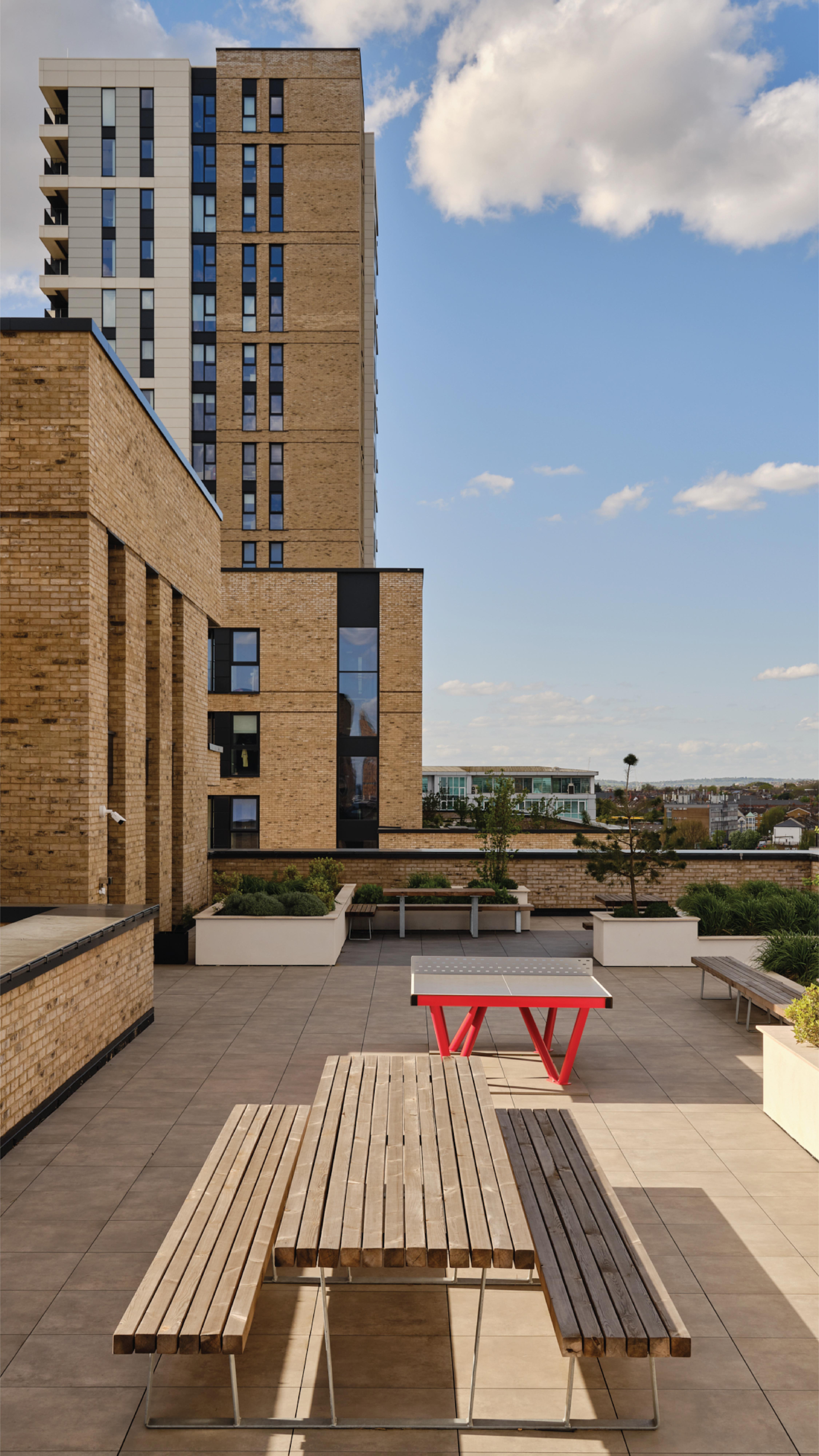 3 Rooftop Terraces