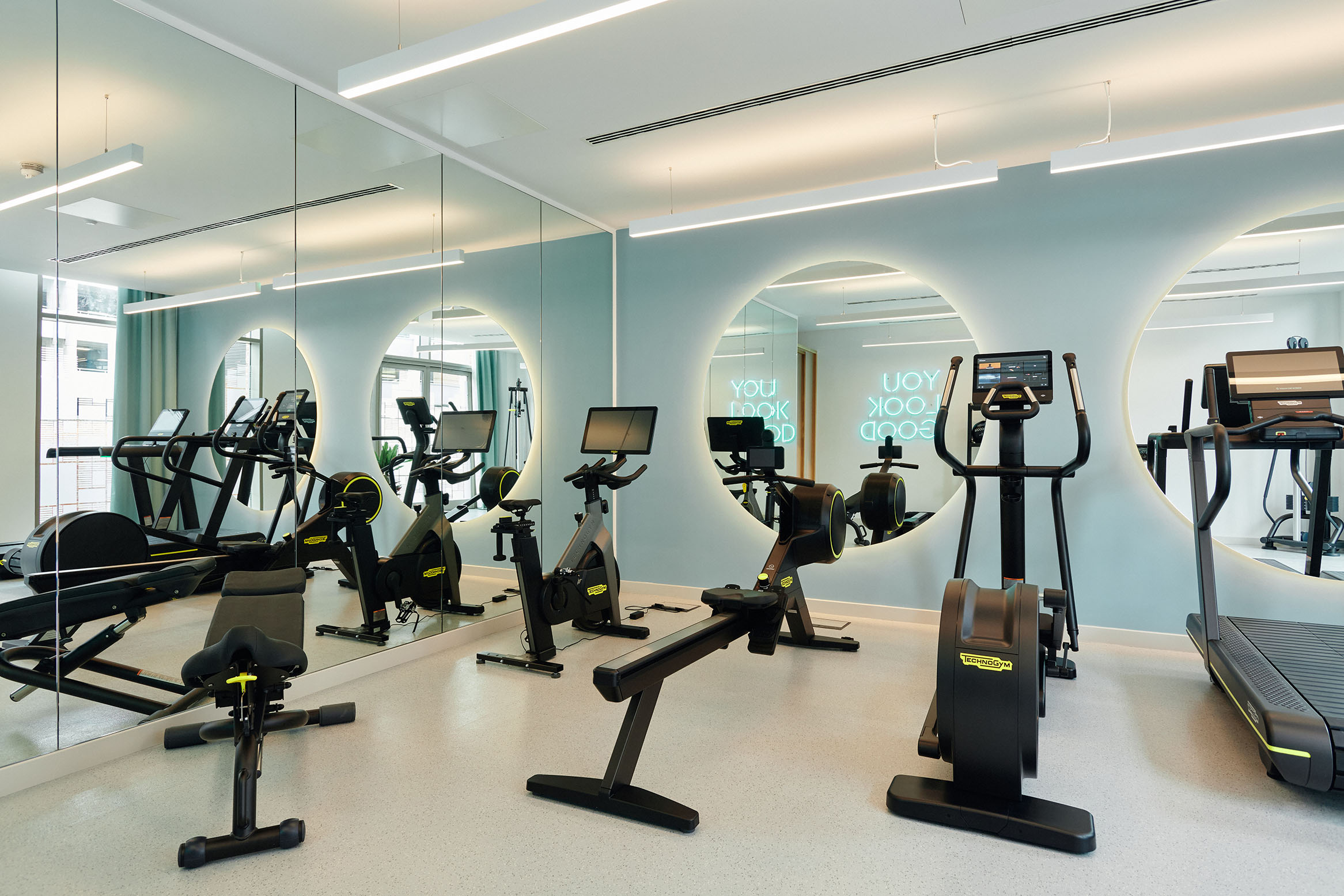 Fully equipped gym