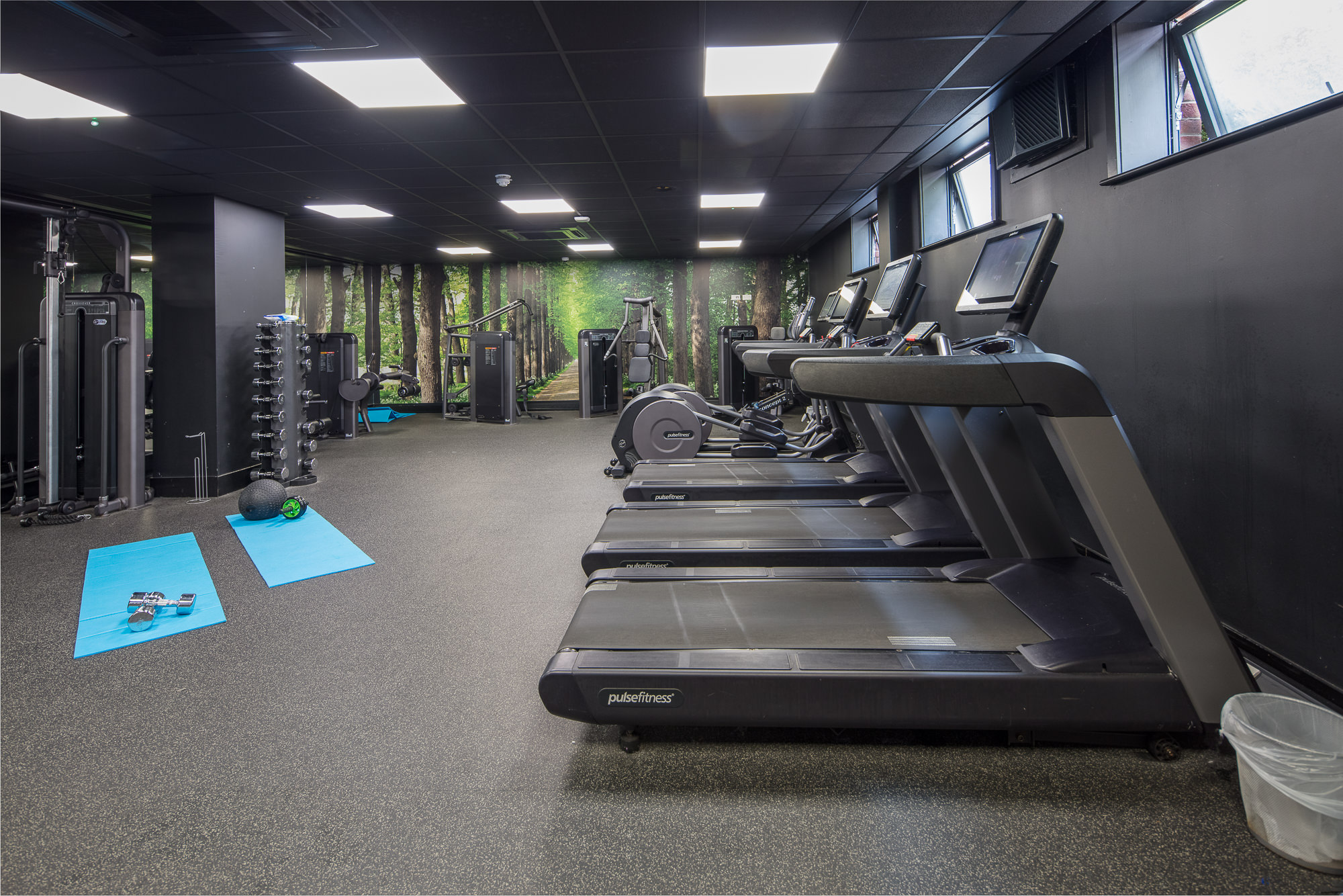 Fully equipped gym