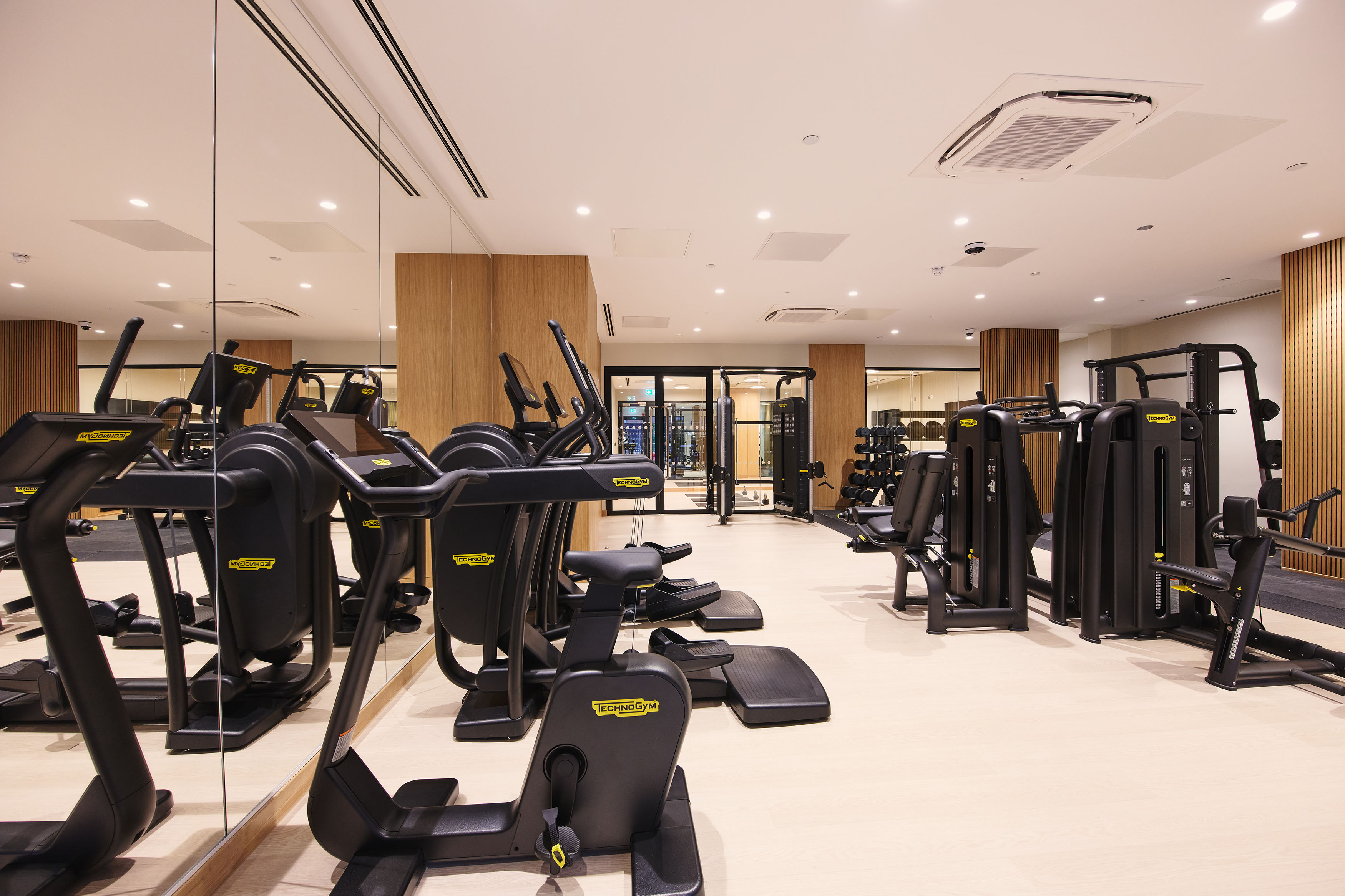 Fully equipped gym