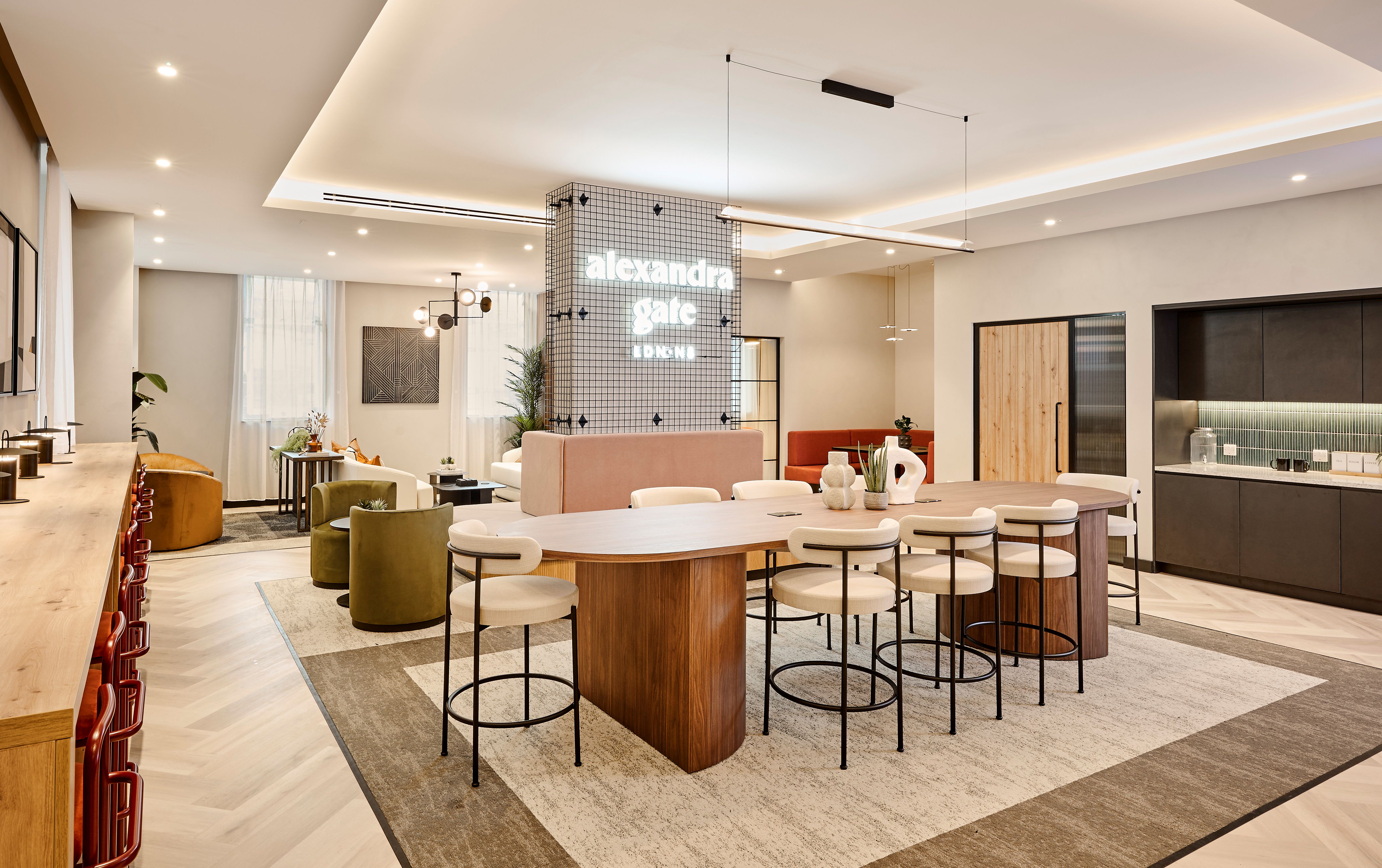 Co working lounge