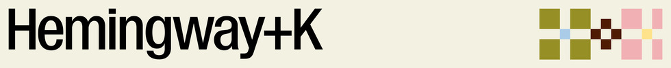 Get brand editions for Hemingway+K, London