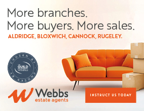 Get brand editions for Webbs Estate Agents, Cannock