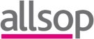 Allsop, - logo