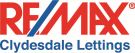 Remax Clydesdale, Lanark - lettings logo