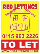 Red Lettings, Hucknall logo