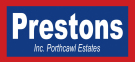 Prestons, Porthcawl logo