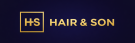 Hair & Son, Commercial logo