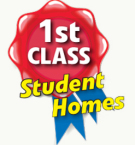 1st Class Student Homes, Redditch logo