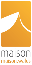 Maison, Cardiff logo