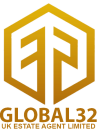 Global32 UK Estate Agent, Hampton Wick logo