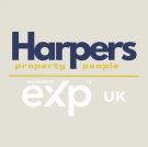 Harpers Property People, Powered by eXp UK, Bedlington logo