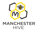 Manchester Hive, Covering Manchester logo