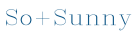 So Sunny, London logo