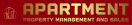 APARTMENT PROPERTY MANAGEMENT AND SALES, London logo