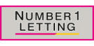 Number 1 Letting Limited, Pontefract logo