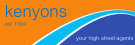 Kenyons Estate Agents, Carshalton logo