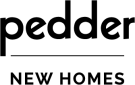 Pedder, New Homes logo