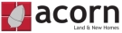 Acorn New Homes, Land & New Homes logo