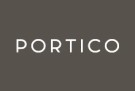 Portico, Royal Docks logo
