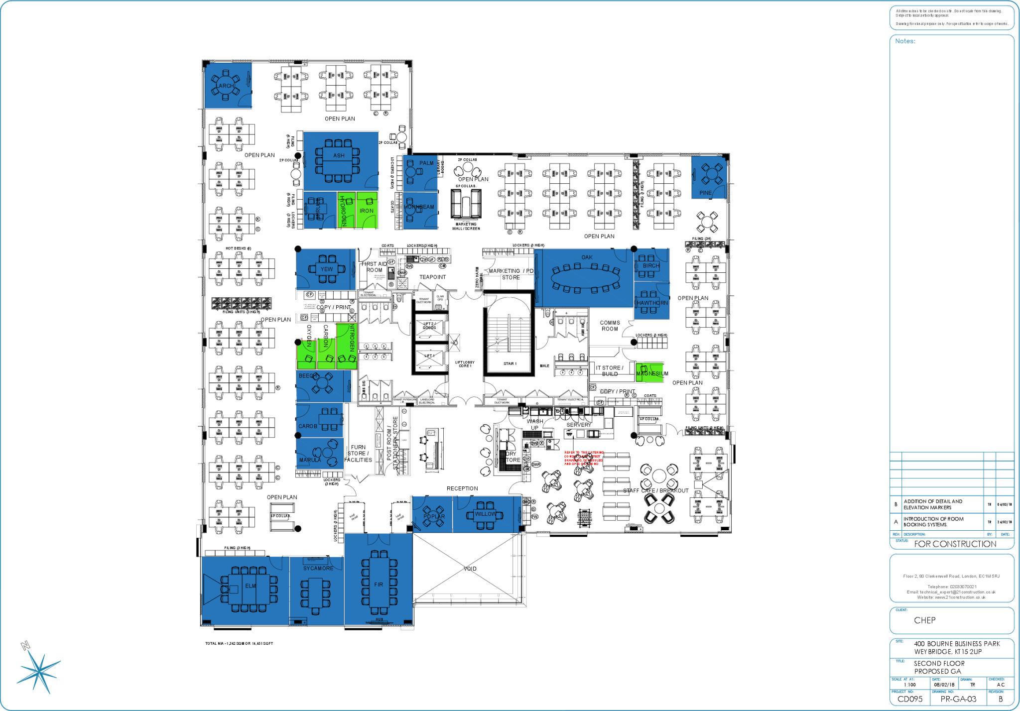 2nd floor  - floor plan
