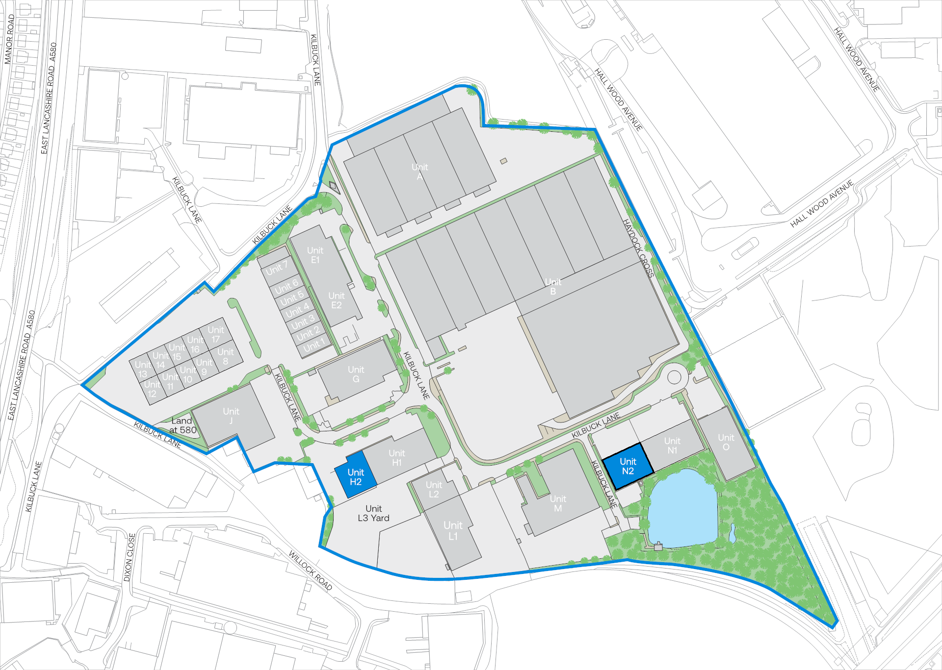 Siteplan gbhayd02