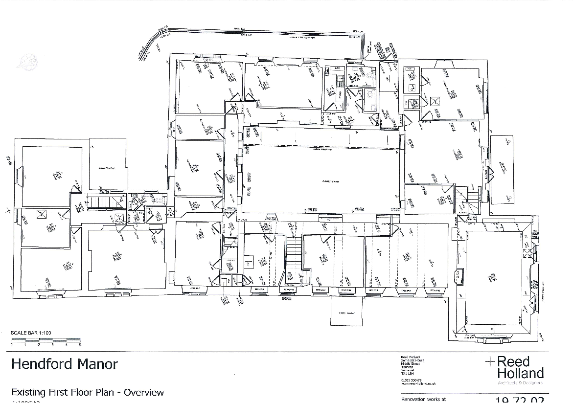 Hendford Manor  Existing First Floor plan.pdf