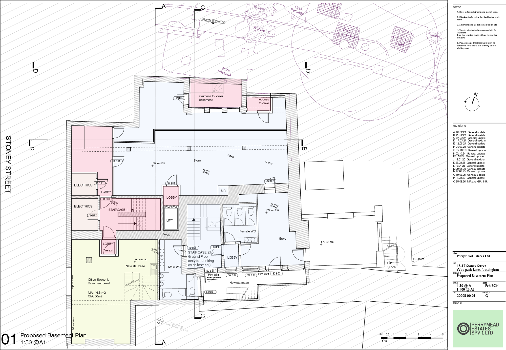 Floor plans for Hockley HQ