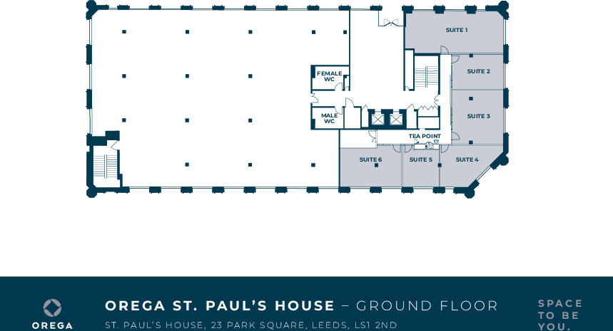 St Paul's House Floorplan