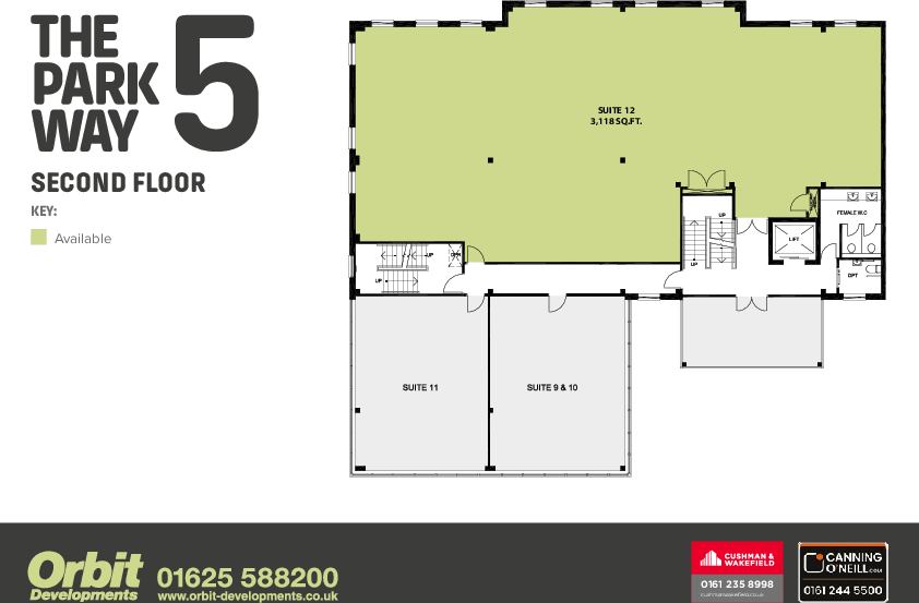 Parkway 5 Second Floor Plan