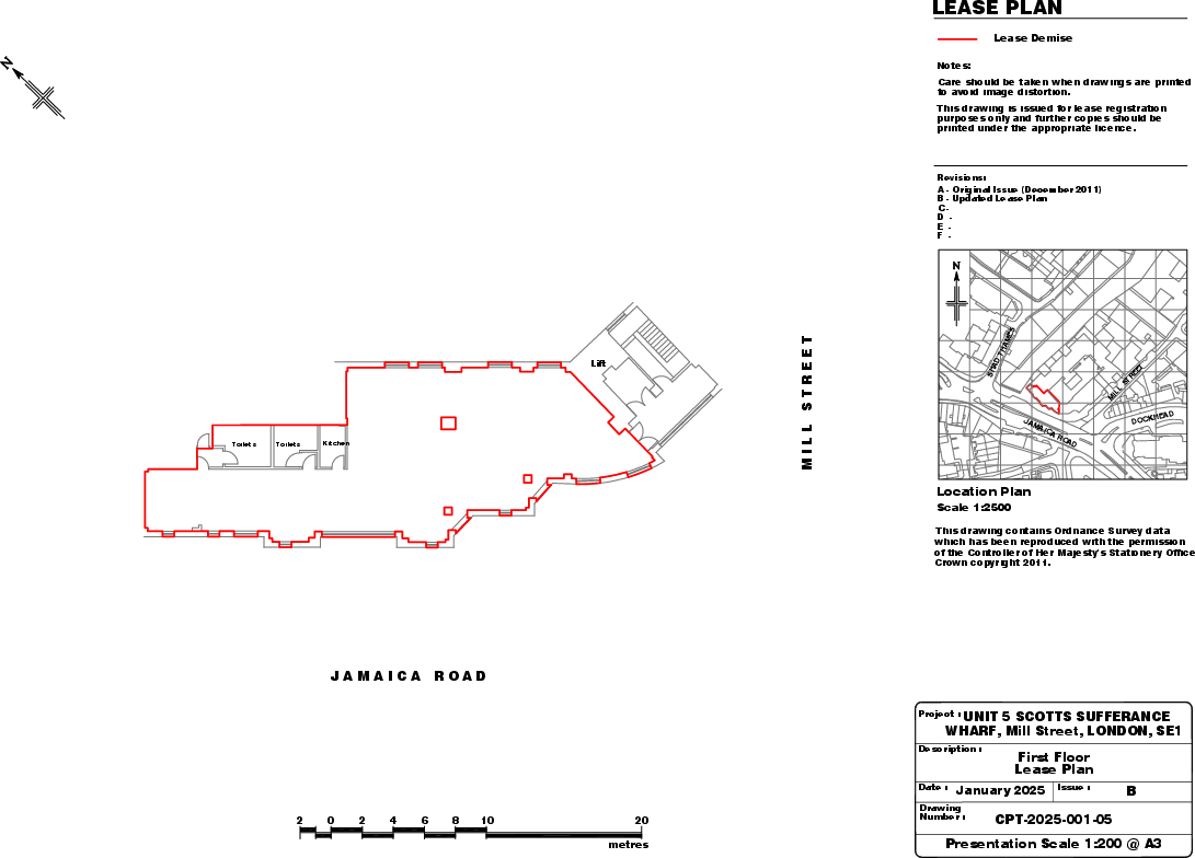 Suite 5 Lease Plan