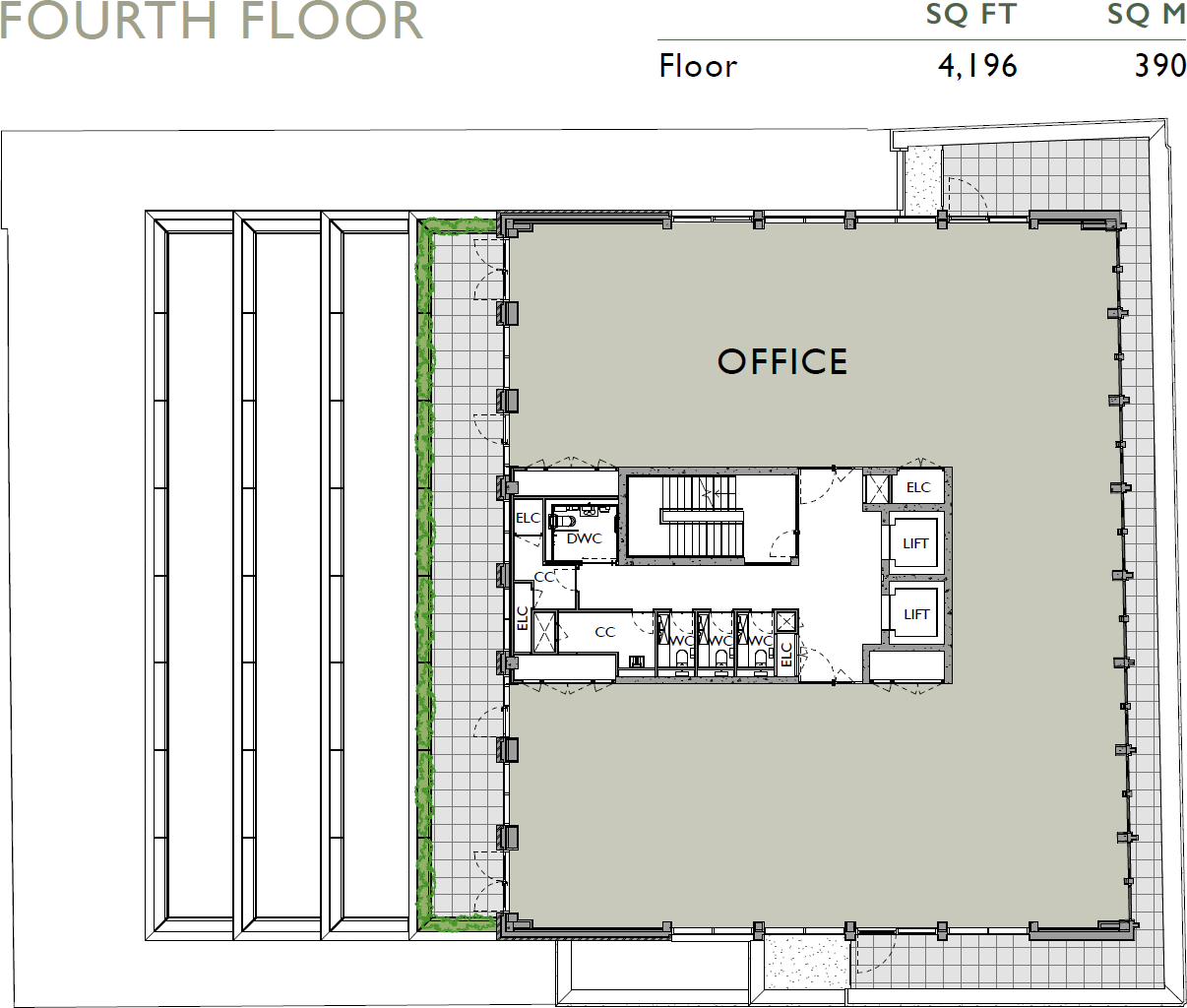 4th Floor Plan