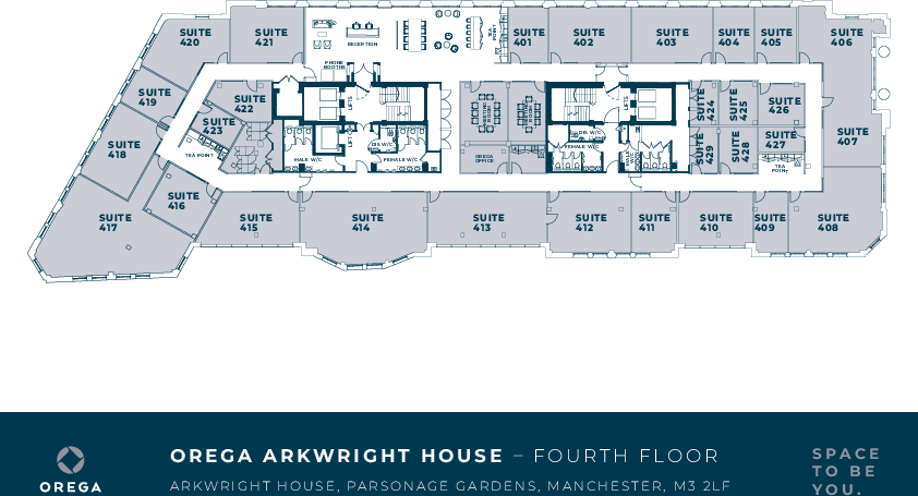 Arkwright House Floorplans