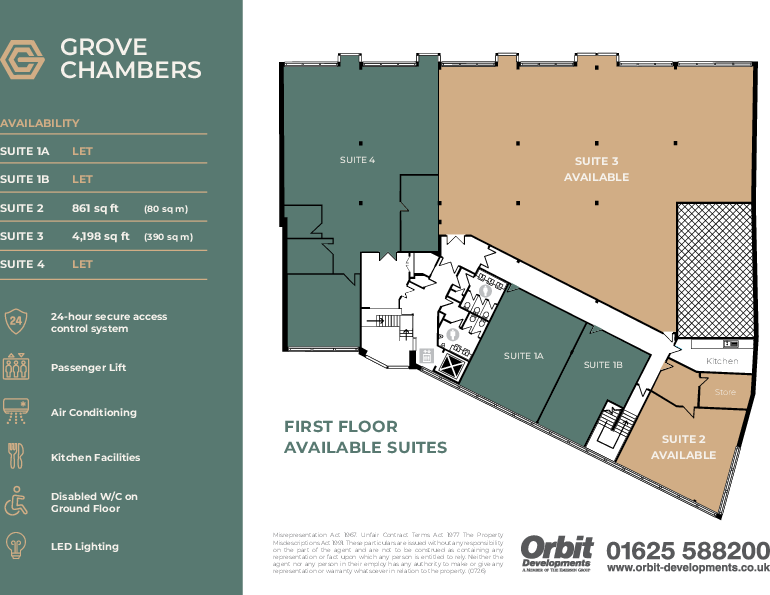 Grove Chambers First Floorplan