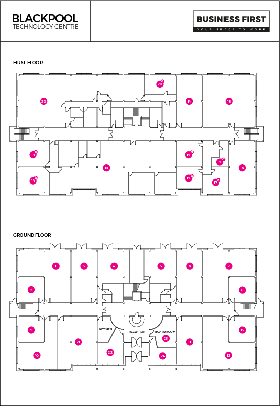 Blackpool Technology Centre Floor Plan