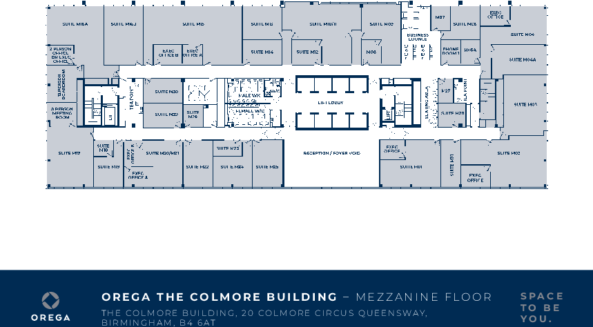 The Colmore Building Floorplan