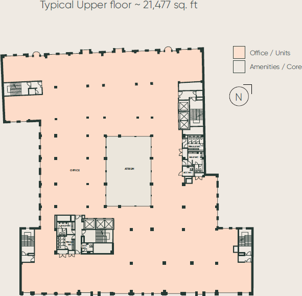 19 Cornwall Birmingham  Typical Upper Floor Plan.PNG