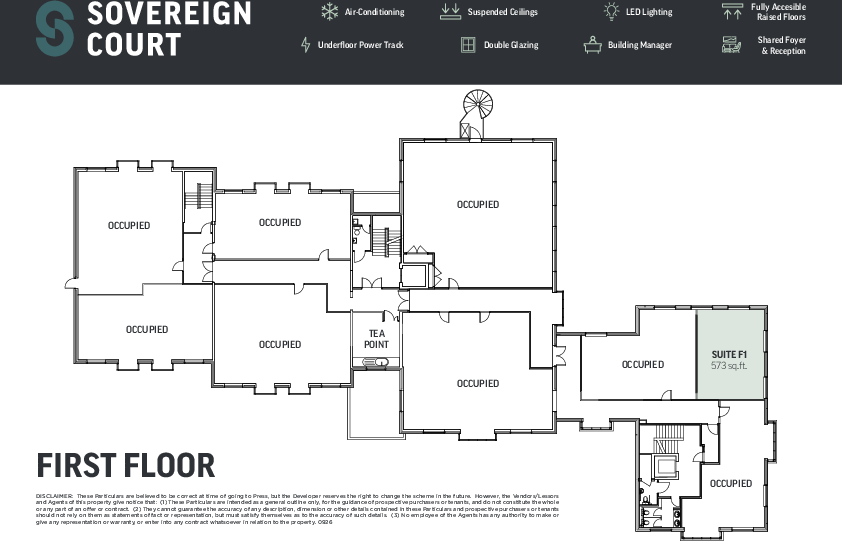 Sovereign Court First Floor Plan